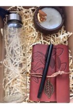 Ofis Çalışanlarına ve Öğretmenlere Özel Bordo Hediye Kutusu - Görsel 2