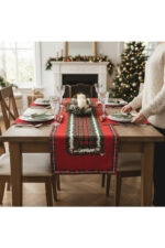 Yeniyıl Kırmızılı Runner - 48 x 135 cm