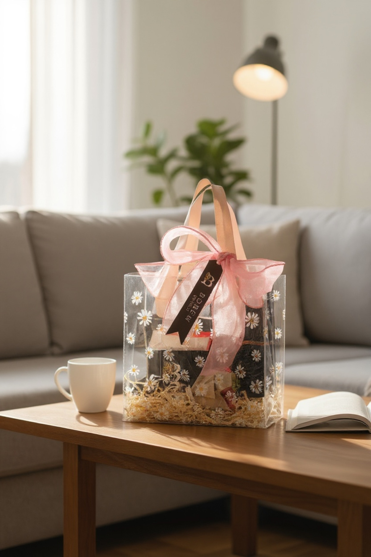 1_org_zoom Öğretmenler Günü İçin Yeşil Renkli Defterli Çantalı Hediye Seti - Görsel 1