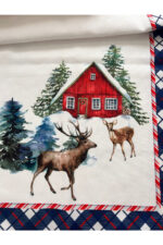 Yılbaşı Hediye Kutusu | Şarap Kılıfı, Gold Şamdan, Çikolata ve Dekoratif Süsler - Görsel 3