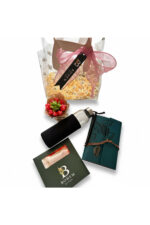 Öğretmenler Günü İçin Yeşil Renkli Defterli Çantalı Hediye Seti - Görsel 4