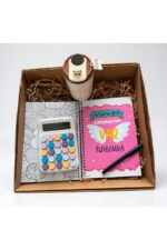 Ofis ve Günlük Kullanım İçin Şık Hediye Kutusu – Ajanda, Termos, Hesap Makinesi - Görsel 2