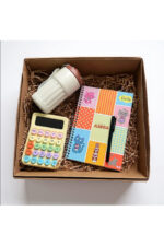 Ofis ve Günlük Kullanım İçin Şık Hediye Kutusu – Ajanda, Termos, Hesap Makinesi