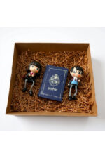 Harry Potter Figürlü Defter ve Sallanan Biblo Seti – Koleksiyonluk Özel Hediye Kutusu