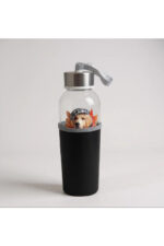 Cam Matara – Sonbahar Temalı, 500 ml (Kapaklı & Taşınabilir) - Görsel 2