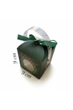 Yılbaşı Temalı Geyik Baskılı T Kulplu Kupa - Hediye Kutulu - Görsel 3