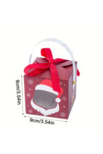 Yılbaşı Temalı Noel Baba Baskılı T Kulplu Kupa - Hediye Kutulu - Görsel 4