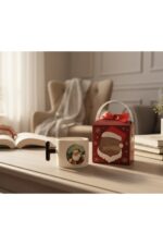 Yılbaşı Temalı Noel Baba Baskılı T Kulplu Kupa - Hediye Kutulu