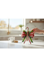 Yenilebilir Hediye Kartlı Baston Şeker