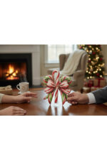 6'lı Yenilebilir Hediye Kartlı Baston Şeker