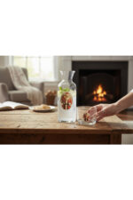 Yeniyıl Konsept Baskılı Sürahi ve Bardak