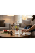 Yeniyıl Konsept Baskılı Sürahi ve Bardak