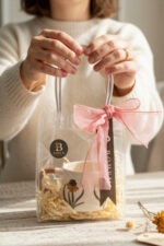 Hediye Kutulu Sarı Çiçekli Beyaz Kahve - Çay Fincanı